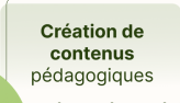 Création de contenus pédagogiques